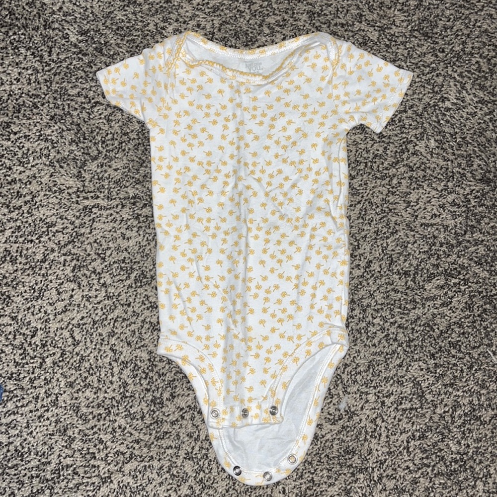 Carters Yellow Onesie
